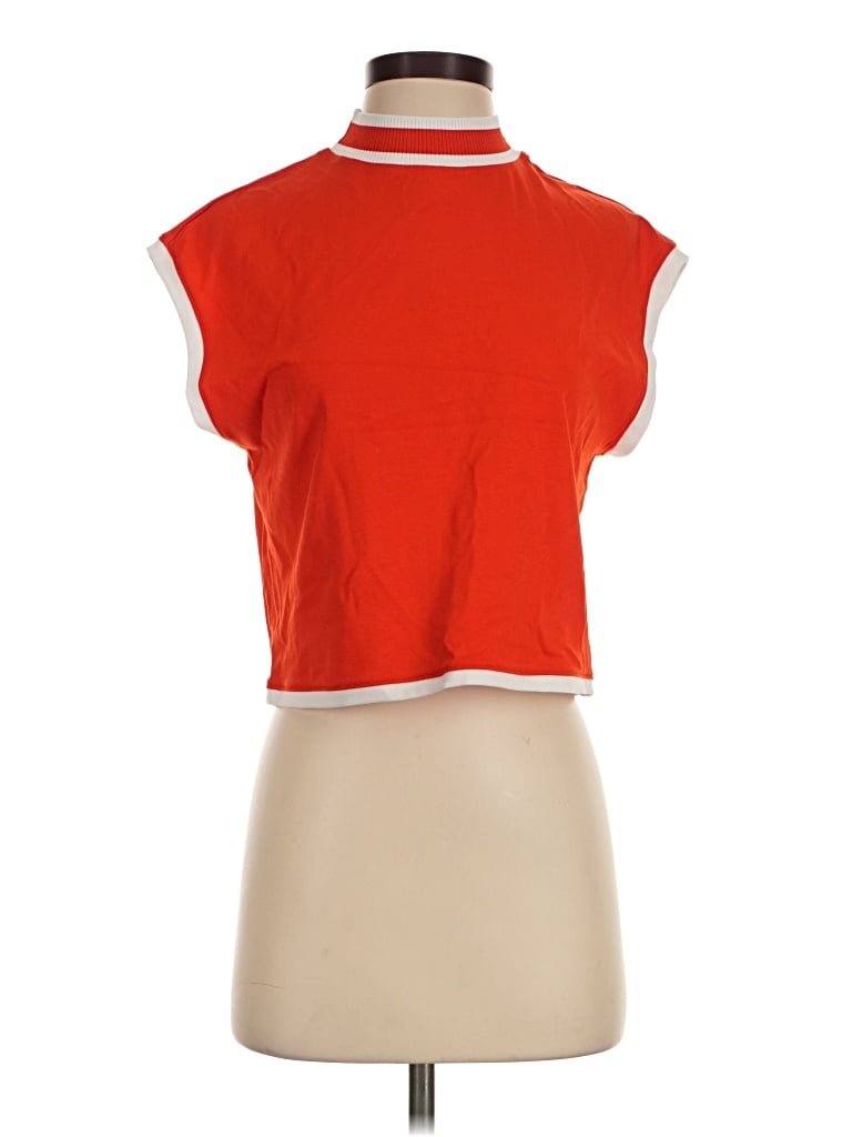 Pre-owned Calia Sleeveless T-shirt In Orange