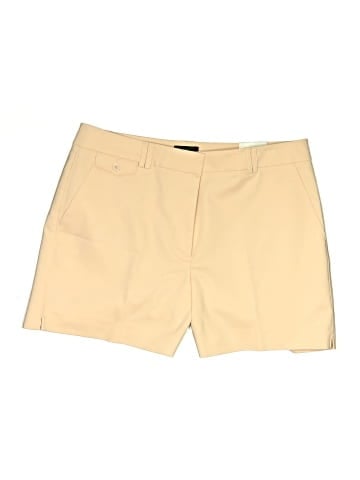 White House Black Market Khaki Shorts (view 1)