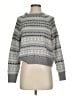 Copper Key Chevron-herringbone Gray Pullover Sweater Size S - photo 1