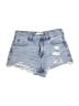PacSun Blue Denim Shorts Size 25 waist - photo 1