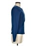 Athleta Blue Long Sleeve Henley Size M - photo 4