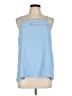 Shein 100% Polyester Blue Sleeveless Blouse Size 12 - photo 1