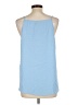 Shein 100% Polyester Blue Sleeveless Blouse Size 12 - photo 2