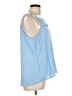 Shein 100% Polyester Blue Sleeveless Blouse Size 12 - photo 4