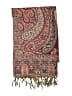 Unbranded Paisley Burgundy Scarf One size - photo 2