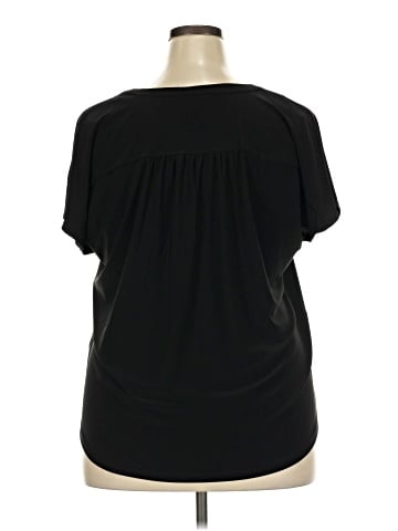 Jones New York Signature Short Sleeve Blouse (view 2)