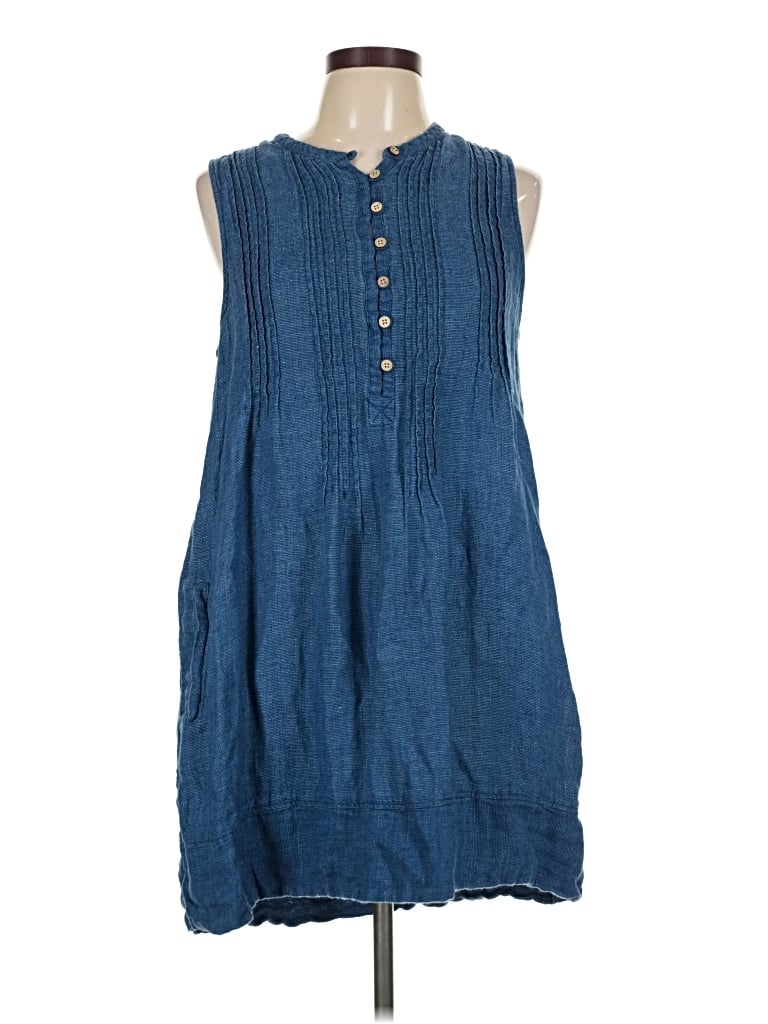Pre-owned Faherty Casual Dress In Blue