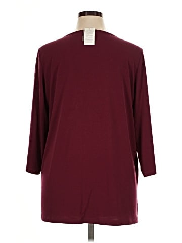 Susan Graver 3/4 Sleeve Top (view 2)