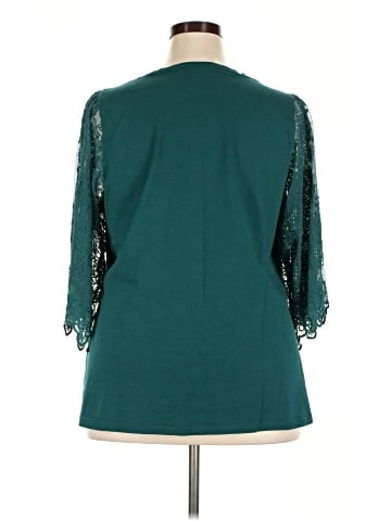 City Chic 3/4 Sleeve Top (view 2)