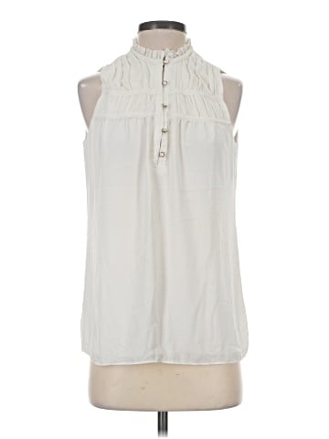 White House Black Market Sleeveless Blouse (view 1)