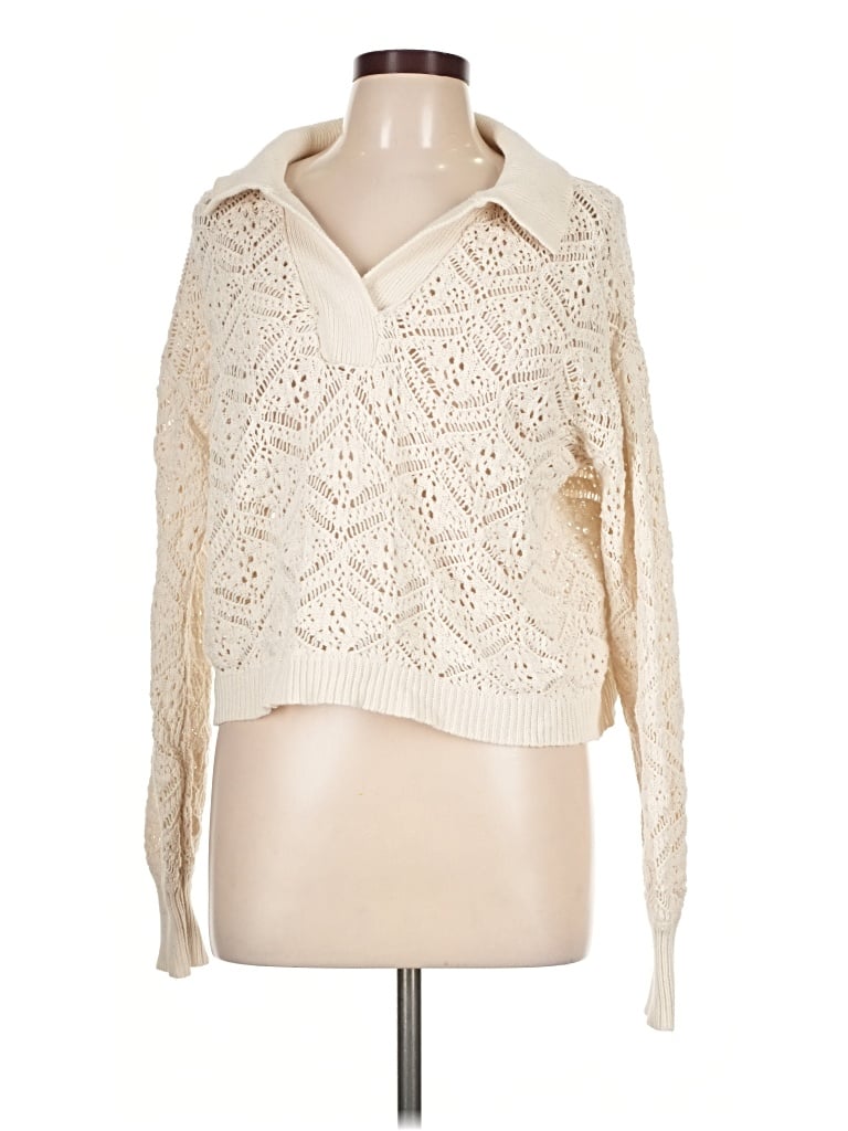 Pre-owned Freshman 1996 Pullover Sweater In Ivory