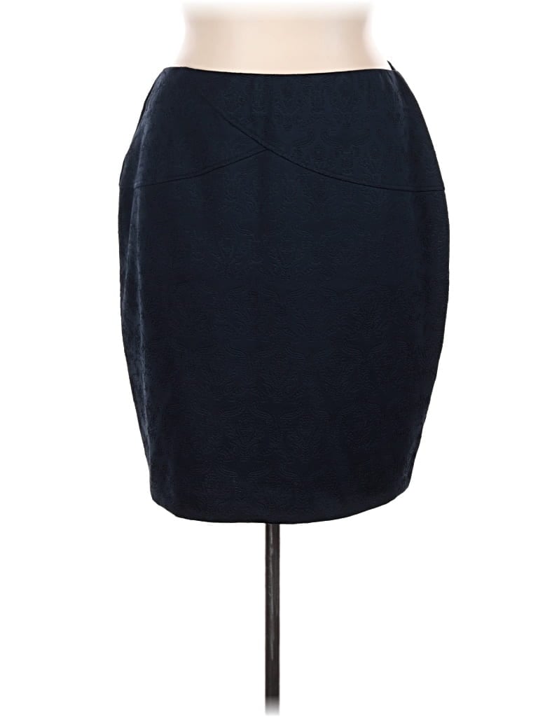 Pre-owned Alfani Formal Skirt In Blue