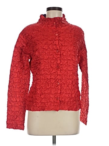 Pleats Collection Long Sleeve Blouse (view 1)