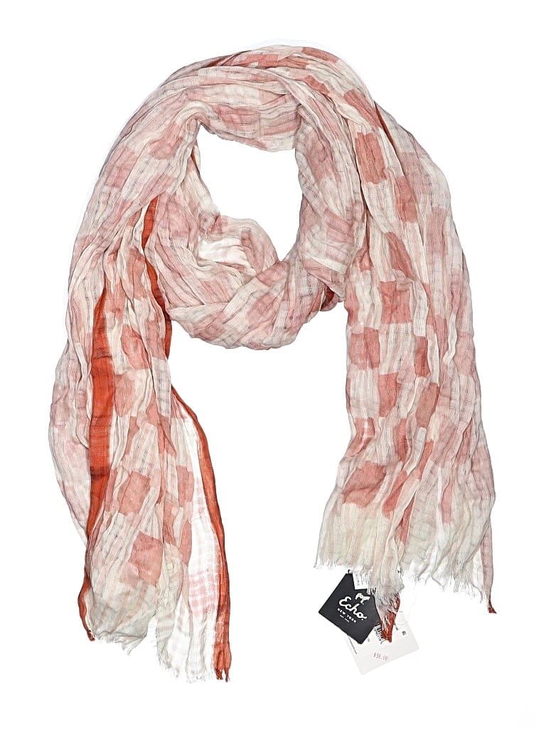 Pre-owned Echo Scarf In Orange