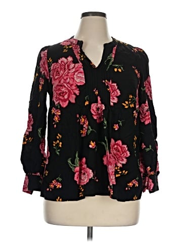 Jessica Simpson Long Sleeve Blouse (view 1)