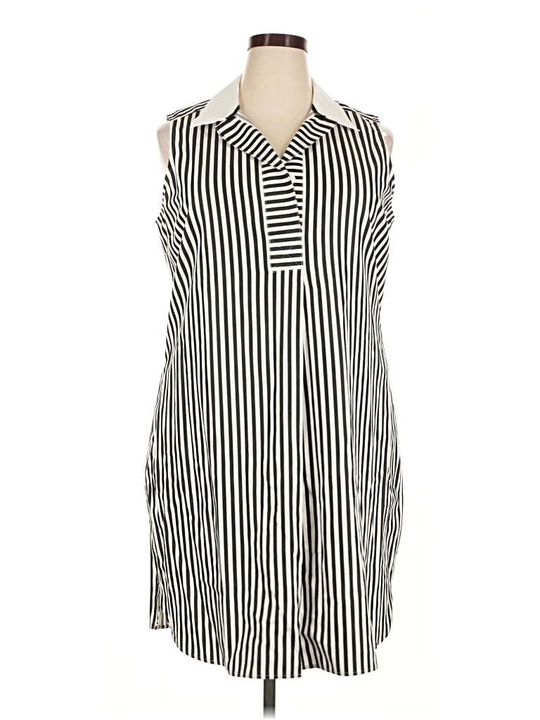 Pre-owned Foxcroft Casual Dress In Ivory