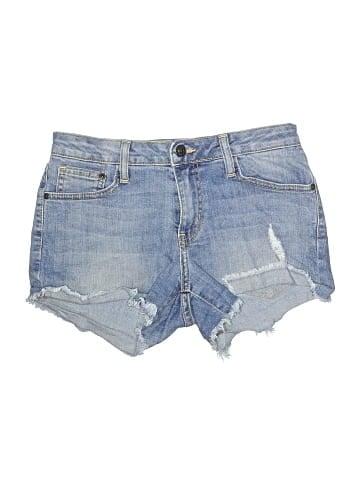 Just Black Denim Shorts (view 1)