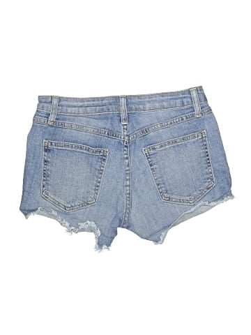 Just Black Denim Shorts (view 2)