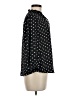 Grace 100% Polyester Polka Dots Black 3/4 Sleeve Blouse Size M - photo 4