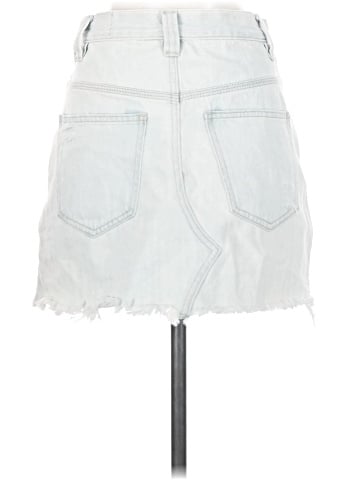 We the Free Denim Skirt (view 2)