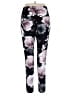 Active by Old Navy Floral Black Yoga Pants Size XL - photo 2