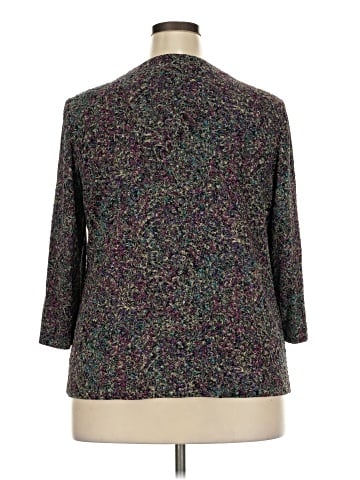 Alex Evenings 3/4 Sleeve Blouse (view 2)