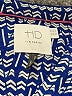 HD in Paris 100% Polyester Blue Long Sleeve Blouse Size 4 - photo 7
