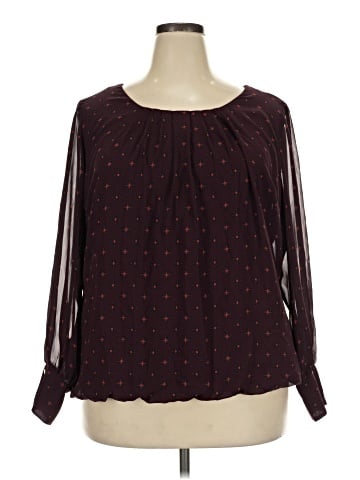 DressBarn Long Sleeve Blouse (view 1)