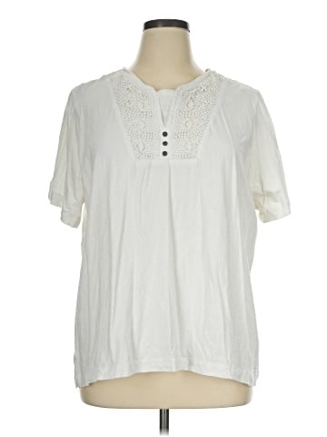 Rebecca Malone Short Sleeve Blouse (view 1)