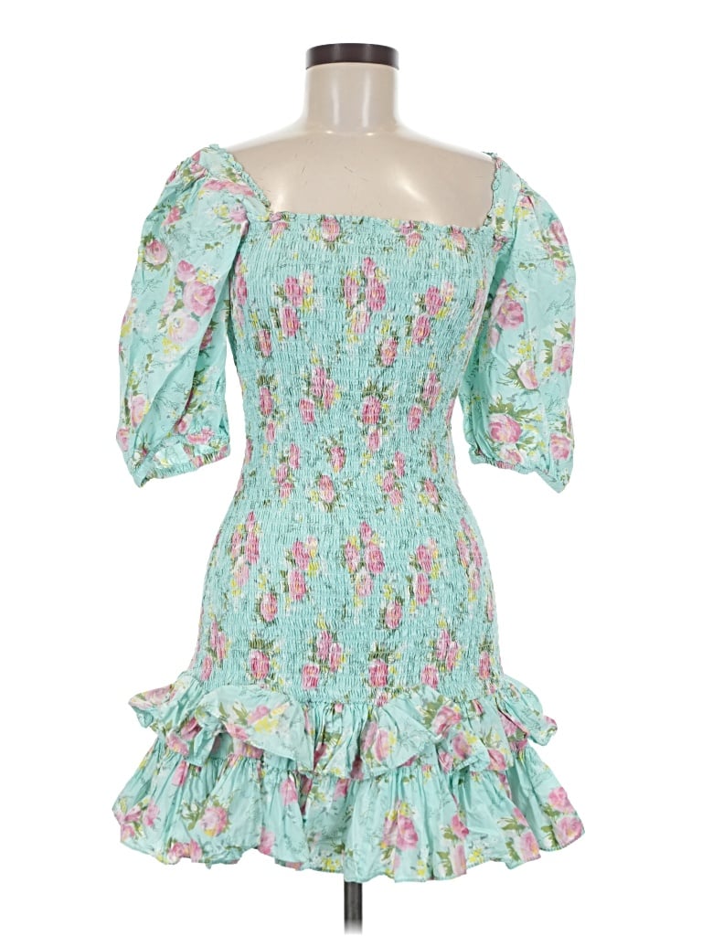 Pre-owned Bytimo Cocktail Dress In Teal