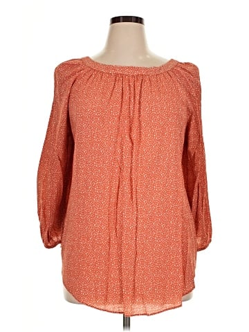LC Lauren Conrad 3/4 Sleeve T-Shirt (view 1)