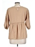 Unbranded Tan 3/4 Sleeve Blouse Size L - photo 2