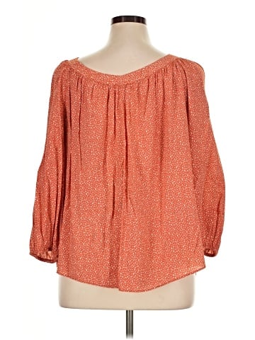 LC Lauren Conrad 3/4 Sleeve T-Shirt (view 2)