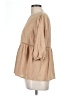 Unbranded Tan 3/4 Sleeve Blouse Size L - photo 5