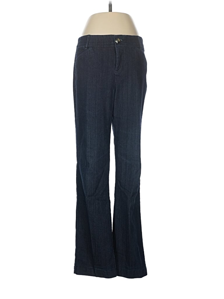 Pre-owned Christopher & Banks Dress Pants In Blue