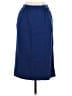Pendleton 100% Wool Solid Blue Wool Skirt Size 6 - photo 1