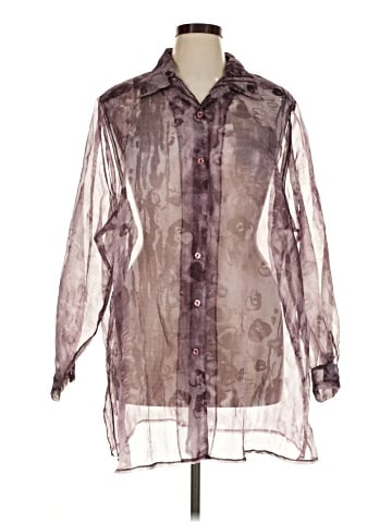 Ulla Popken 3/4 Sleeve Blouse (view 1)