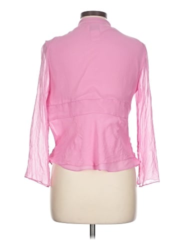 ICE Long Sleeve Silk Top (view 2)
