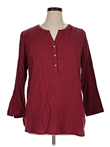 Purejill 3/4 Sleeve Blouse (view 1)