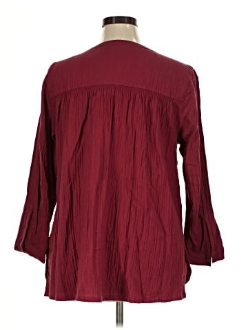 Purejill 3/4 Sleeve Blouse (view 2)
