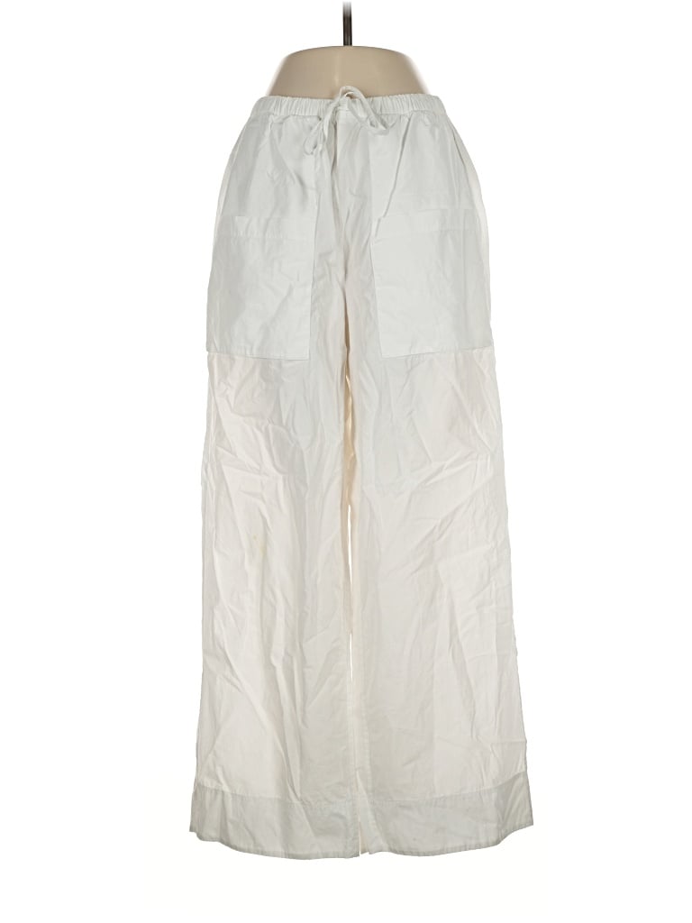 Pre-owned Babaton Casual Pants In Ivory