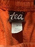 Tea 100% Cotton Solid Orange Shorts Size 7 - photo 3