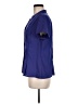 212 Collection Blue Short Sleeve Blouse Size M - photo 5