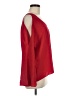 Bailey 44 100% Silk Red Long Sleeve Top Size M - photo 4