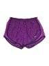 Nike 100% Polyester Chevron-herringbone Purple Athletic Shorts Size M - photo 1