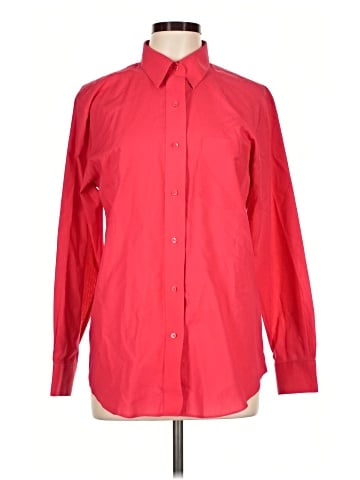 Foxcroft Long Sleeve Button-Down Shirt (view 1)
