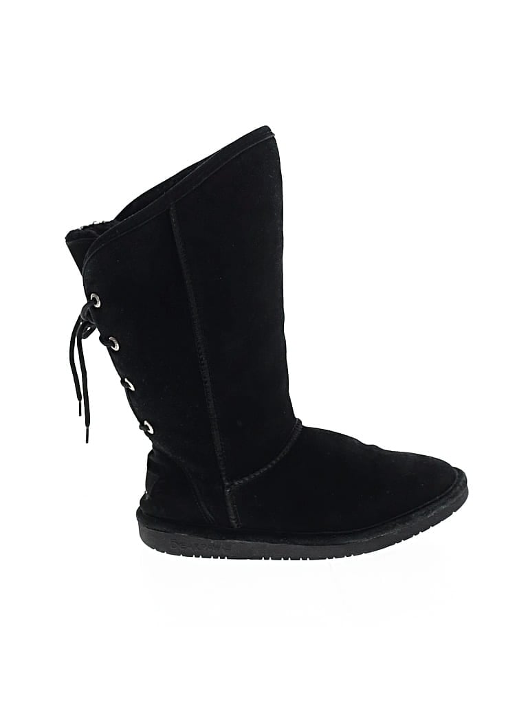 Pre-owned Bearpaw Boots In Black