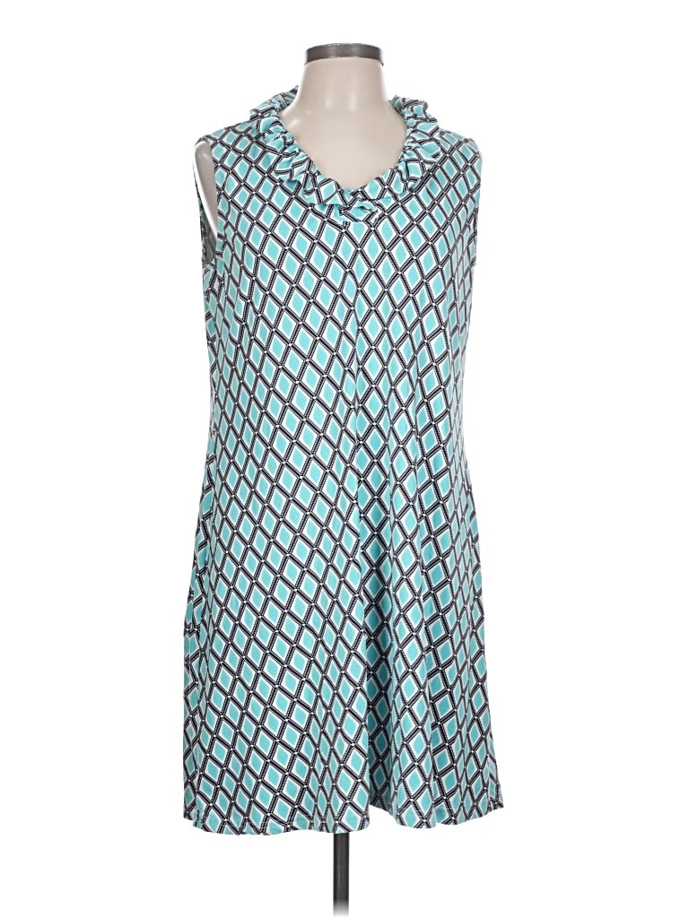 Pre-owned Lulu-b Casual Dress In Teal