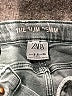 Zara Solid Green Jeans Size 5 - 6 - photo 3