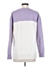Saturday Sunday Color Block Purple Pullover Sweater Size XS - photo 2